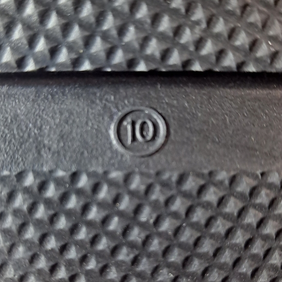 Baretraps Wedge Slide Sandals Women's 10 Black /Floral Footbed 3" Heels Open-Toe - Picture 4 of 11